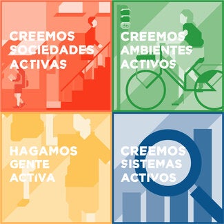 Tarjeta redes sociales: Mosaico ambientes activos