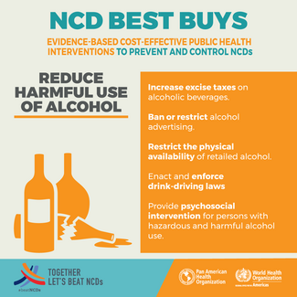 NCD Best Buys - Promote Harmful Use of Alcohol