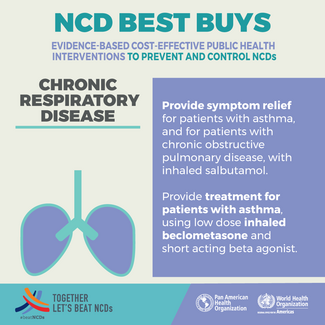 NCD Best Buys - Chronic Respiratory Disease