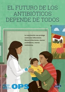 Afiche: La vacunación nos protege contra las...