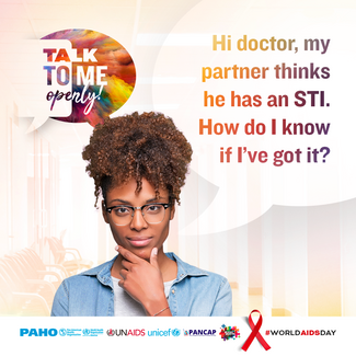 Social media card. Talk to me openly