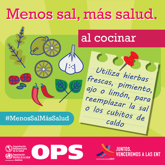 Tarjetas Redes Sociales - Cómo reducir el consumo de sal 2