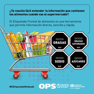 Etiquetado frontal protege a las personas frente a engaños que fomentan el consumo de productos altos en grasa, sodio y azúcar
