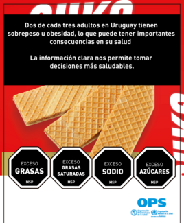 Etiquetado frontal protege a las personas frente a engaños que fomentan el consumo de productos altos en grasa, sodio y azúcar