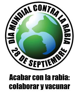 Logo Día Mundial contra la Rabia 2020 