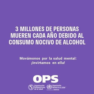 3 millones de personas mueren cada año debido al consumo nocivo de alcohol