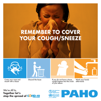 Cover your cough and sneeze