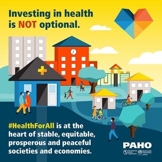 Social Media Tile 1. Investing in health is NOT optional