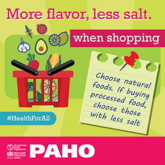 More flavor, less salt - when shopping