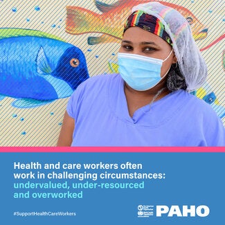 Social Media Tile No.2 - Year of Health and Care Workers 2021