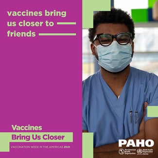 VWA 2021 - Card 2 with masks: Friends