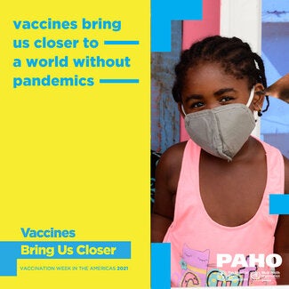 VWA 2021 - Card 3 with masks: Pandemia