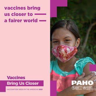 VWA 2021 - Card 4 with masks: Fair world