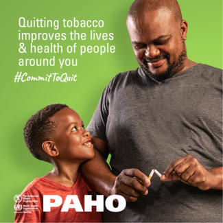 Quitting tobacco improves the lives and health of people around you