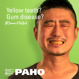 Yellow teeth? Gum disease? (smile)