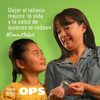 Dejar el tabaco mejora la vida y la salud de quienes te rodean