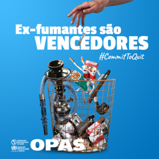 Ex-fumantes são vencedores!