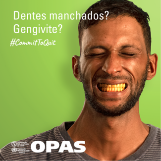 Dentes manchados? Gengivite? (sorriso)