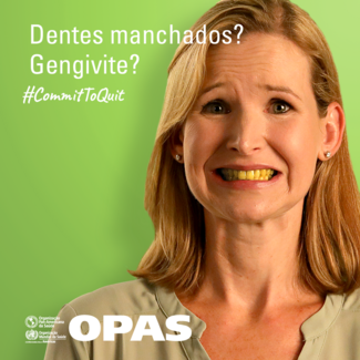 Dentes manchados? Gengivite? (sorriso)