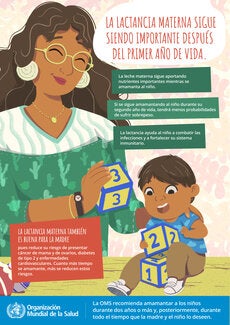 Infografia: La lactancia después del primer año de vida