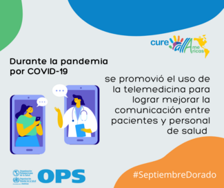 Durante la pandemia por COVID-19 se promovió el uso de telemedicina para lograr mejorar la comunicación entre pacientes y personal de salud