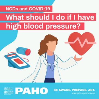 Card 5 -  NCDs and COVID-19 -What should I do if I have hypertension?