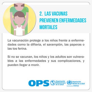 Las vacunas previenen enfermedades mortales