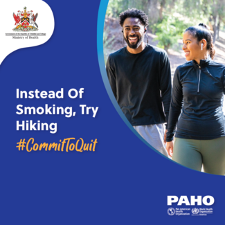 Social media card for tobacco cessation adolescents