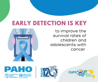 Early detection is key to improve survival rates of children and adolescents with cancer
