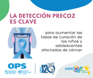 La detección precoz es clave para aumentar las tasas de curación de los niños y adolescentes afectados de cáncer