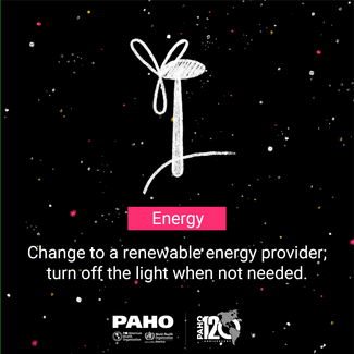 Social media tile: Energy