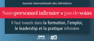 International Nurses Day (12 May, 2022). Banner (French version)