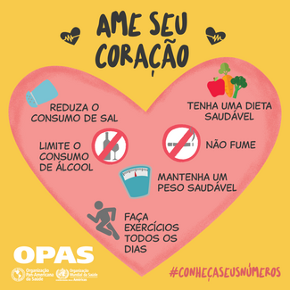 Ame seu coração: hábitos saudáveis