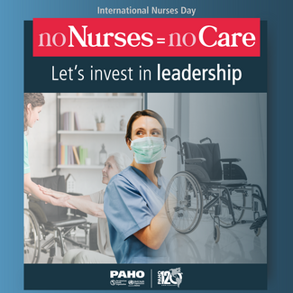 International Nurses Day (12 May, 2022). Social media card no. 4