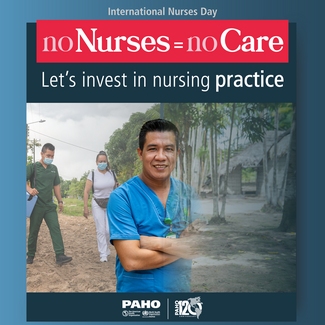 International Nurses Day (12 May, 2022). Social media card no. 5