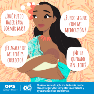 El asesoramiento sobre la lactancia