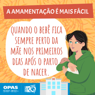 A amamentação é mais fácil