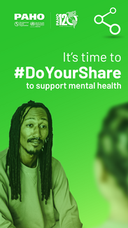 Instagram story 2: It's time to #DoYourShare to support mental health.