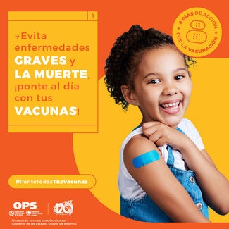 8 dias de acción por la vacunación redes sociales