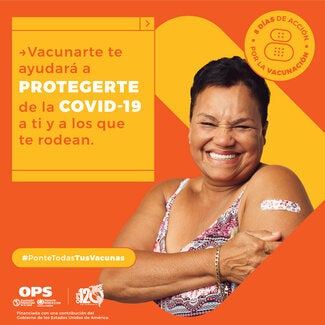 8 dias de acción por la vacunación redes sociales