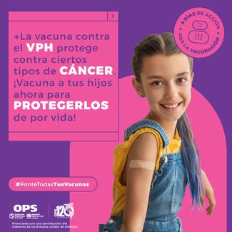 8 dias de acción por la vacunación redes sociales