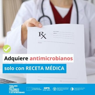 Redes sociales: Adquiere antimicrobianos solo con receta médica
