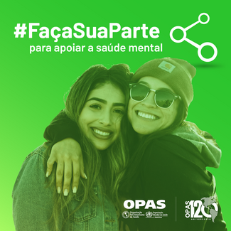 #FaçaSuaParte para apoiar a saúde mental