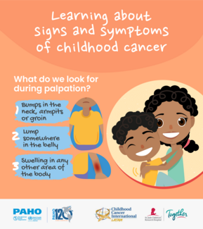 Learning about signs and symptoms of childhood cancer