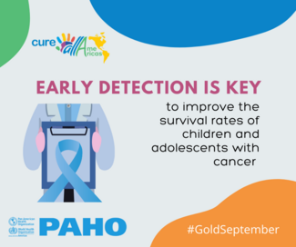 Early detection is key to improve survival rates of children and adolescents with cancer