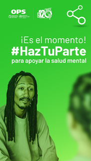 Instagram 2:  #HazTuParte para apoyar la salud mental. 