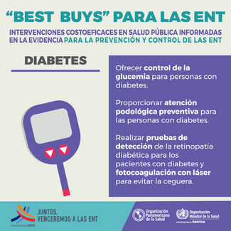 "Best Buys" para las ENT - Diabetes