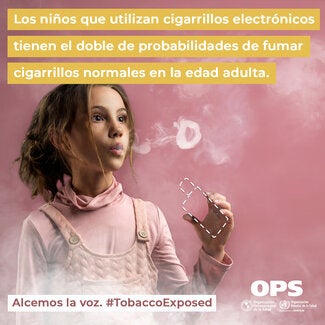 Los niños que utilizan cigarrillos electrónicos tienen doble de probabilidades de fumar cigarrillos normales de adultos