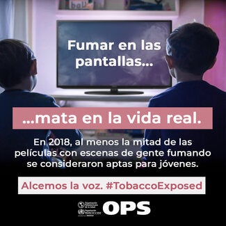 Fumar en las pantallas mata en la vida real