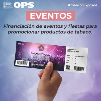 Tácticas de las tabacaleras: Eventos